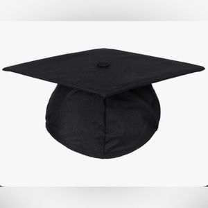 Cap for graduation (black)